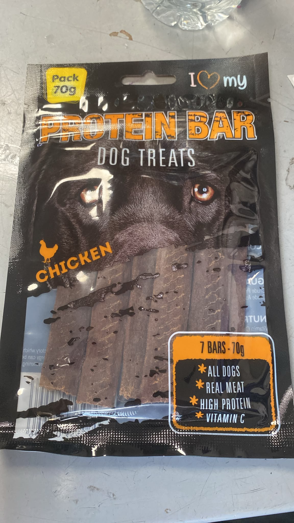 Protein 7 Bar Dog Treats 70g
