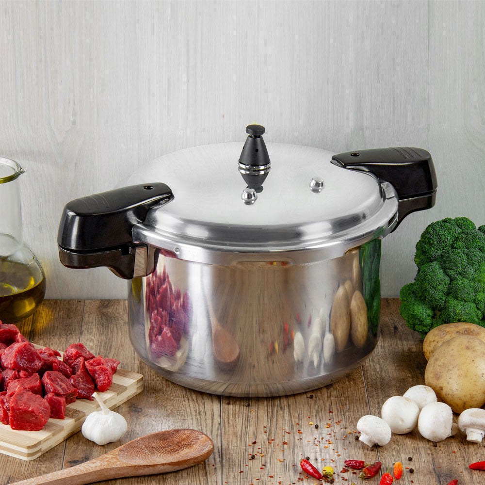 SQ Professional Aluminium Pressure Cooker 12 Litre 3053 (Big Parcel Rate)