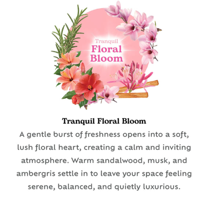 Bloome Glass Jar Candle 95g Floral Bloom (IC) 1.6kg SKU 324985