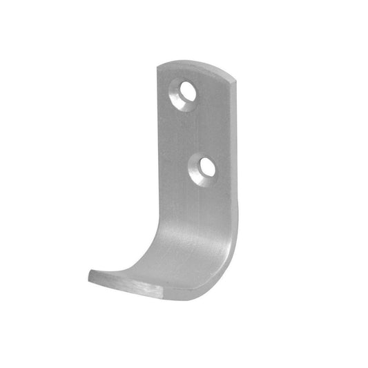 Aluminum Coat Hook With Screws Pack Of 2 Diy Home 0668