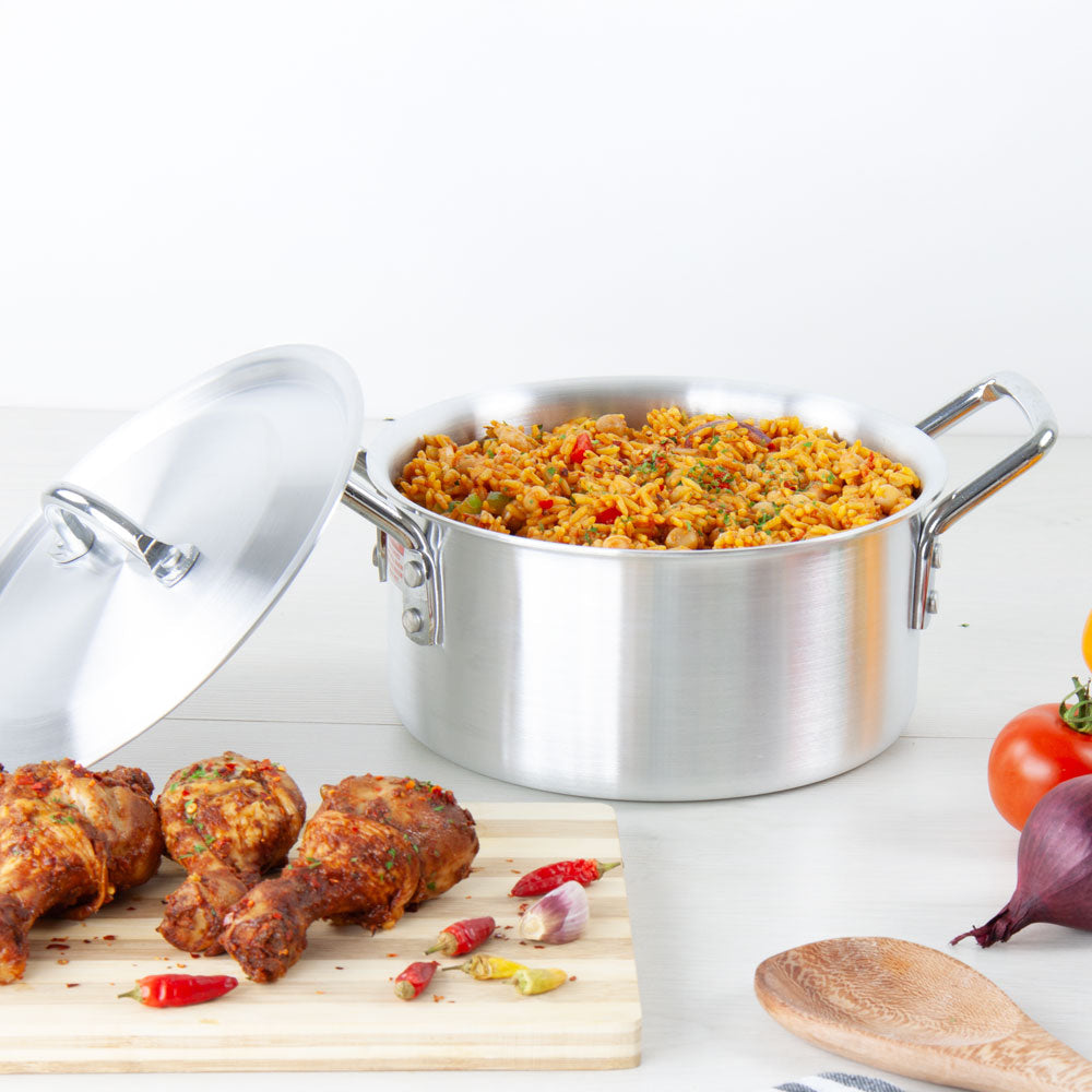SQ Professional Galaxis Carina Aluminium Casserole Set of 5 18-20-22-24-26cm 2159 / 4881  (Big Parcel Rate)