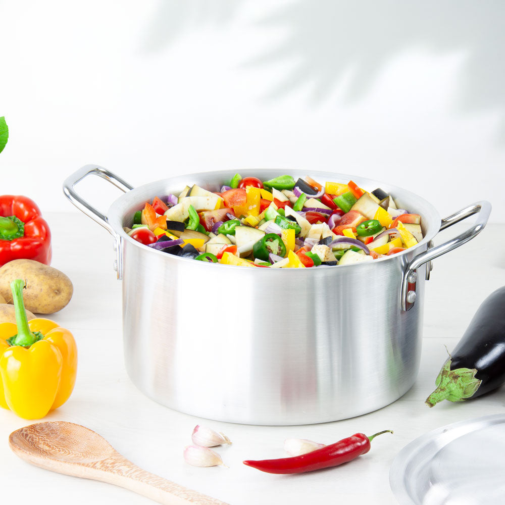 SQ Professional Galaxis Carina Aluminium Casserole Set of 5 18-20-22-24-26cm 2159 / 4881  (Big Parcel Rate)