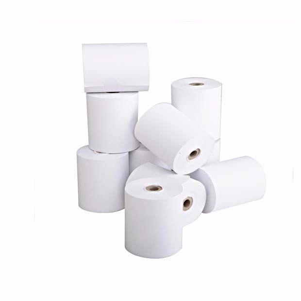 White Thermal Receipt Paper Roll 5.5cm for Cash Register &amp; Card Machines – Pack of 10, SKU 4319