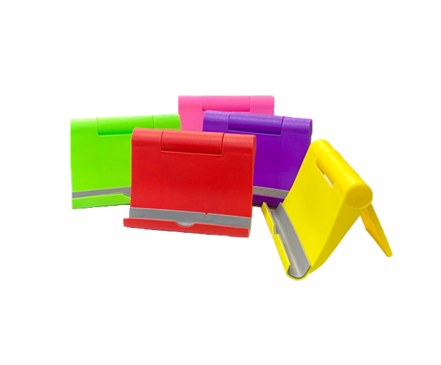 Plastic Mobile Phone Stand Holder 10 x 8 cm Assorted Colours 6962 (Large Letter Rate)