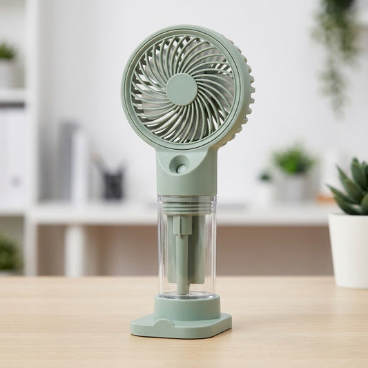 High-Speed Handheld Fan SG-9056 186g 17×6×6cm 5W DC5V/2A