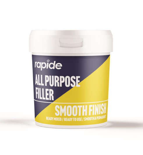 Rapide All Purpose Smooth Finish FILLER Ready Mixed DIY Home Use 500g 7156 (Parcel Rate)