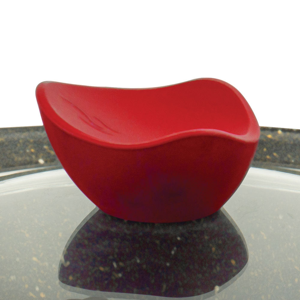 SQ Professional Caia Die Cast Stock Pot Set of 3 Red P97101 / 7423 (Big Parcel Rate)