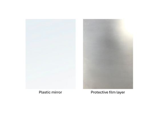Large Plastic Mirror Sticker 30 x 40 cm Assorted Designs 7551