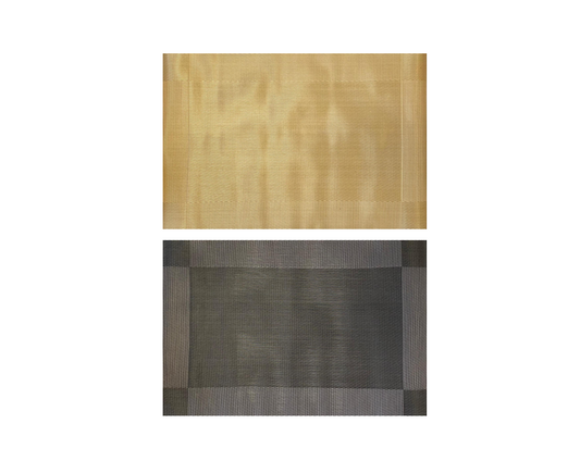 PVC Woven Plastic Dining Placemat 30 x 40cm Assorted Colours 7984 (Parcel Rate)