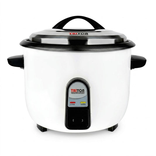 Rice Cooker 10 Litre Triton White Inner Pot 3000W Energy-Efficient SKU 10L