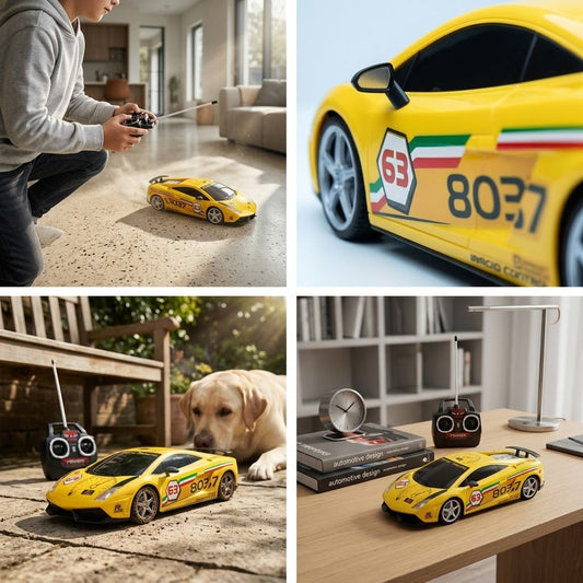 4-Channel Radio Controlled Racing Car Remote Control Toy, SKU 3196