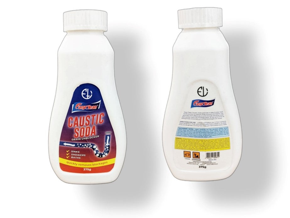 EasyClean Caustic Soda Drain Cleaner 375g CAUS6 (Parcel Rate)