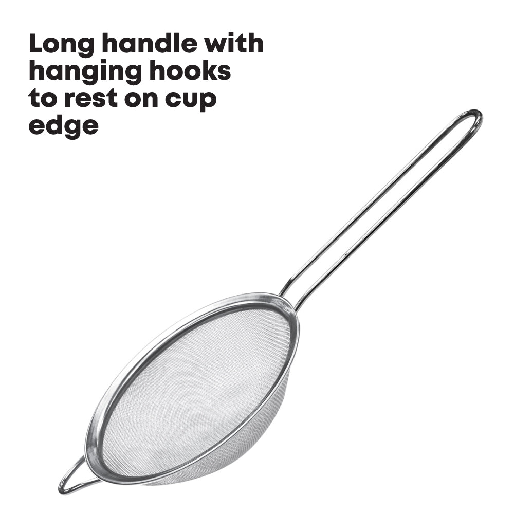 Stainless Steel Fine Mesh Sieve Strainer 20cm 3352