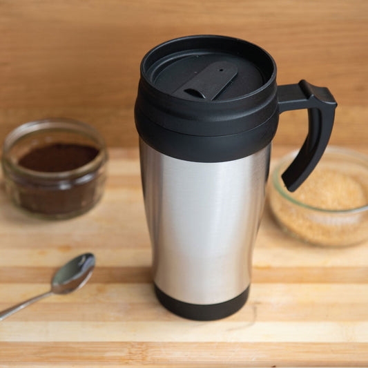 Car Coffee Tea Travel Mug with Handle 450ml 9996