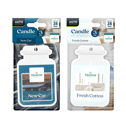 Candle Jar Air Freshener 3pk 10 Cm 25 Gram   SKU 980970