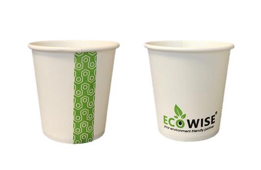 Paper Coffee Cups 7oz / 200ml Pack of 50 EC1581 (Parcel Rate)
