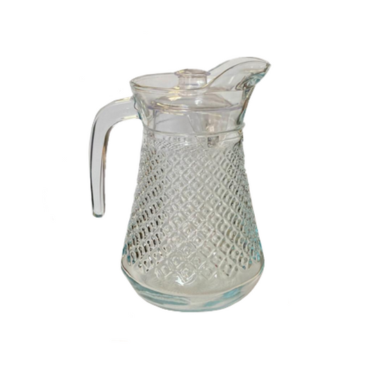 Flora Glass Water Jug 1.5L G1054 (Parcel Plus Rate)