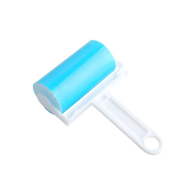Double Pack Reusable Sticky Lint Roller with Cover 12 x 18 x 7 cm Assorted Colours 260g 9001