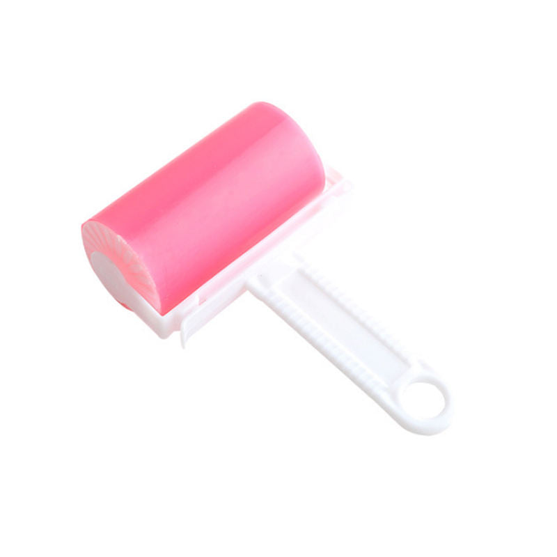 Double Pack Reusable Sticky Lint Roller with Cover 12 x 18 x 7 cm Assorted Colours 260g 9001