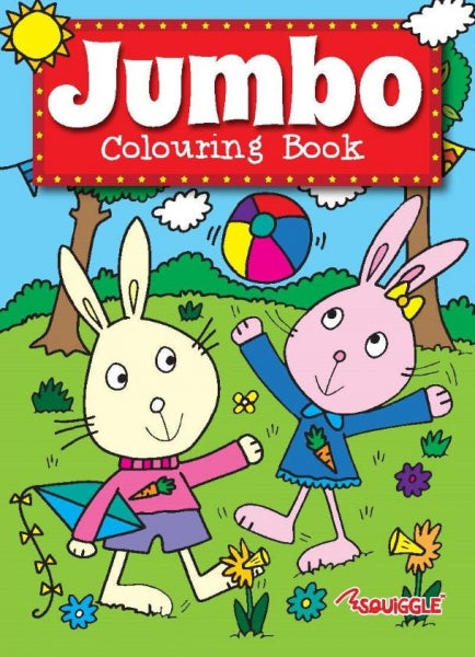Jumbo Children's Activity Book 1 / 2 Assorted Designs P2153 (Parcel Rate)