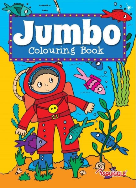 Jumbo Children's Activity Book 1 / 2 Assorted Designs P2153 (Parcel Rate)