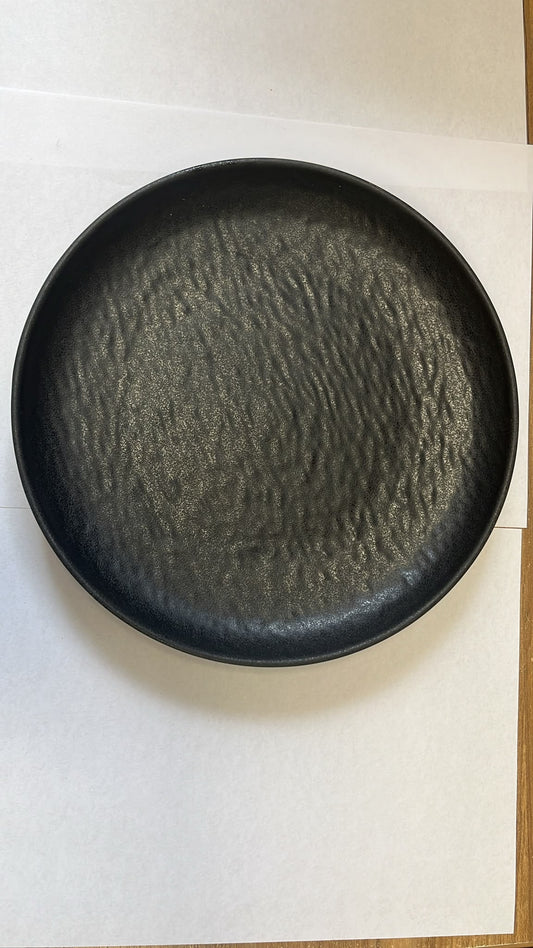 Black plate 24 cm211 Gram SKu 8192