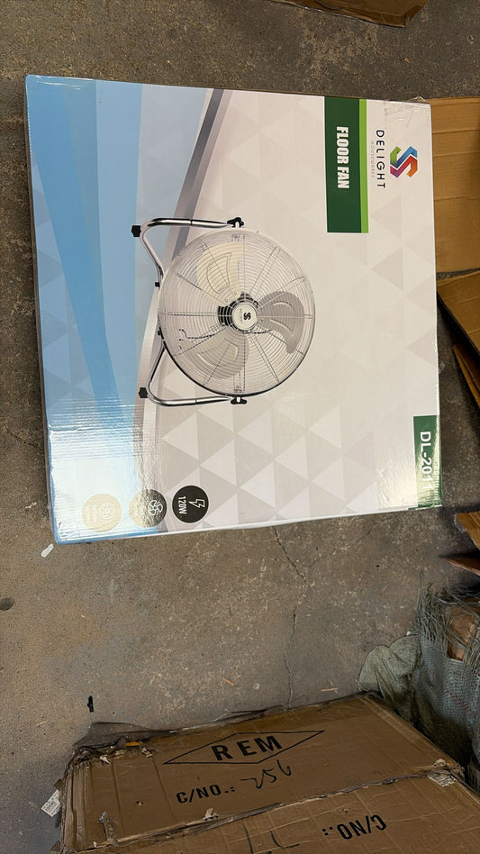 Metal Floor Fan 120W 3 Speed SKU DL2011