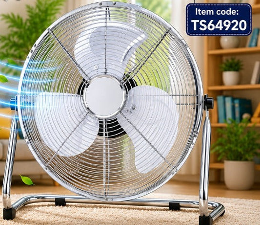 16" Metal Floor Fan TS64920