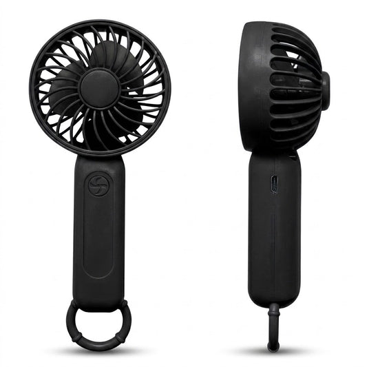 Hand Fan 3-Speed USB-Rechargeable 5V 0.5–1A Portable Mini Fan SG-9061