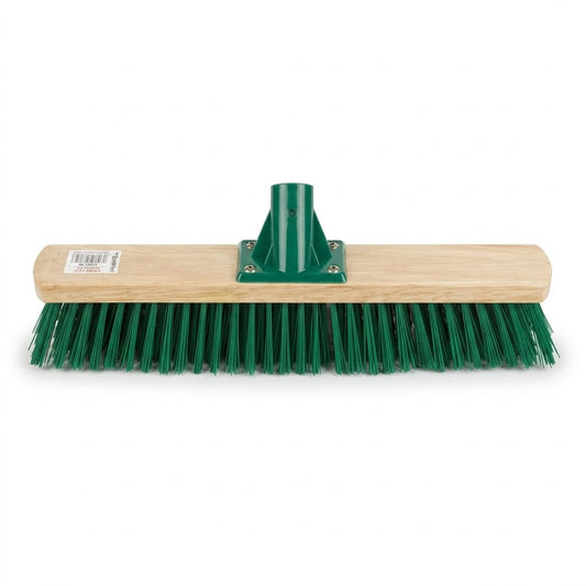 Synthetic Broom Red/Green 45cm 50x16x8 540g SK28373