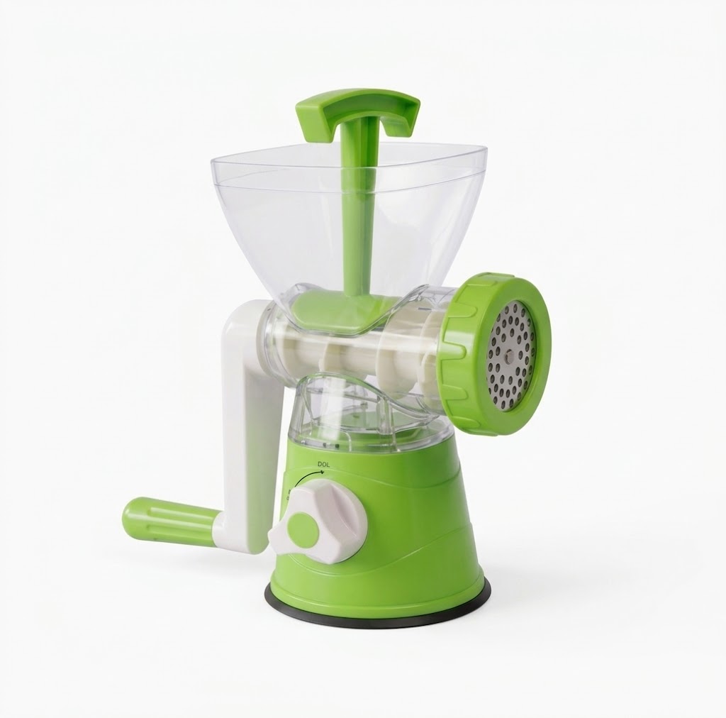 Multi-Functional Food Super Mincer, Green, 588g, 25 x 10.5cm, SKU 6169/6619