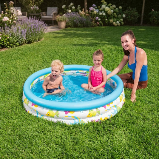 Bestway Coral Kids Garden Summer Outdoor Inflatable Paddling Pool 1.22m x 25cm – 48" x 10" SKU51009