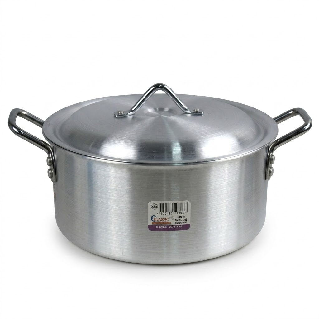 Klassic Galaxy Baby Casserole 30cm Aluminium Cooking Pot with Lid, SKU STK900-30
