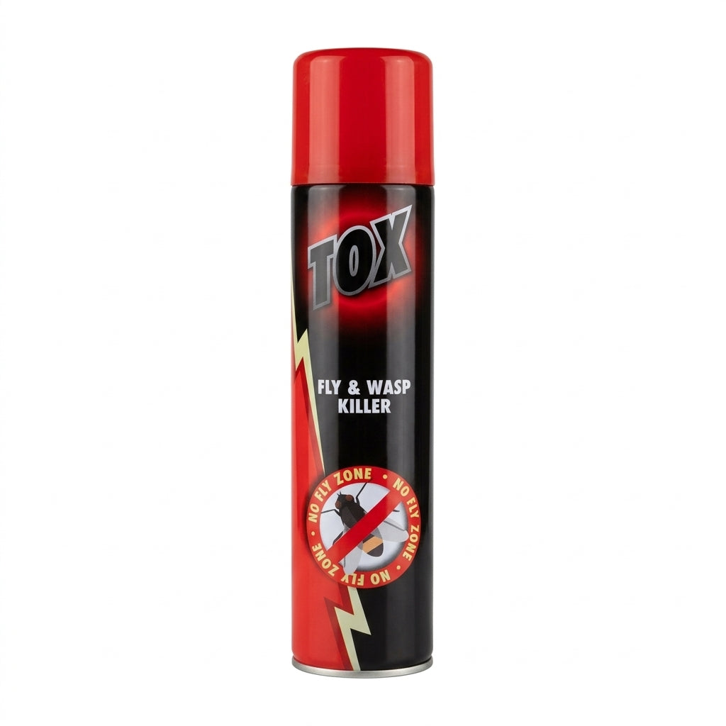 Fly & Wasp Killer Aerosol 300ml 310g Diameter-2cm Height-24cm SKU 100823103