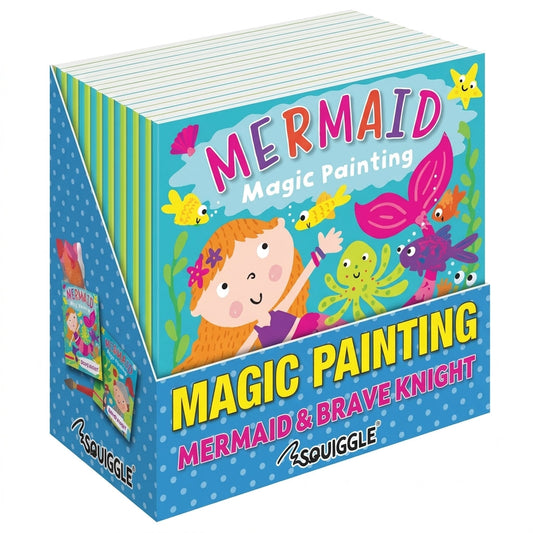 Magic Painting Mermaid & Knight, in CDU 20x 20x13cm 72g SKU P2837