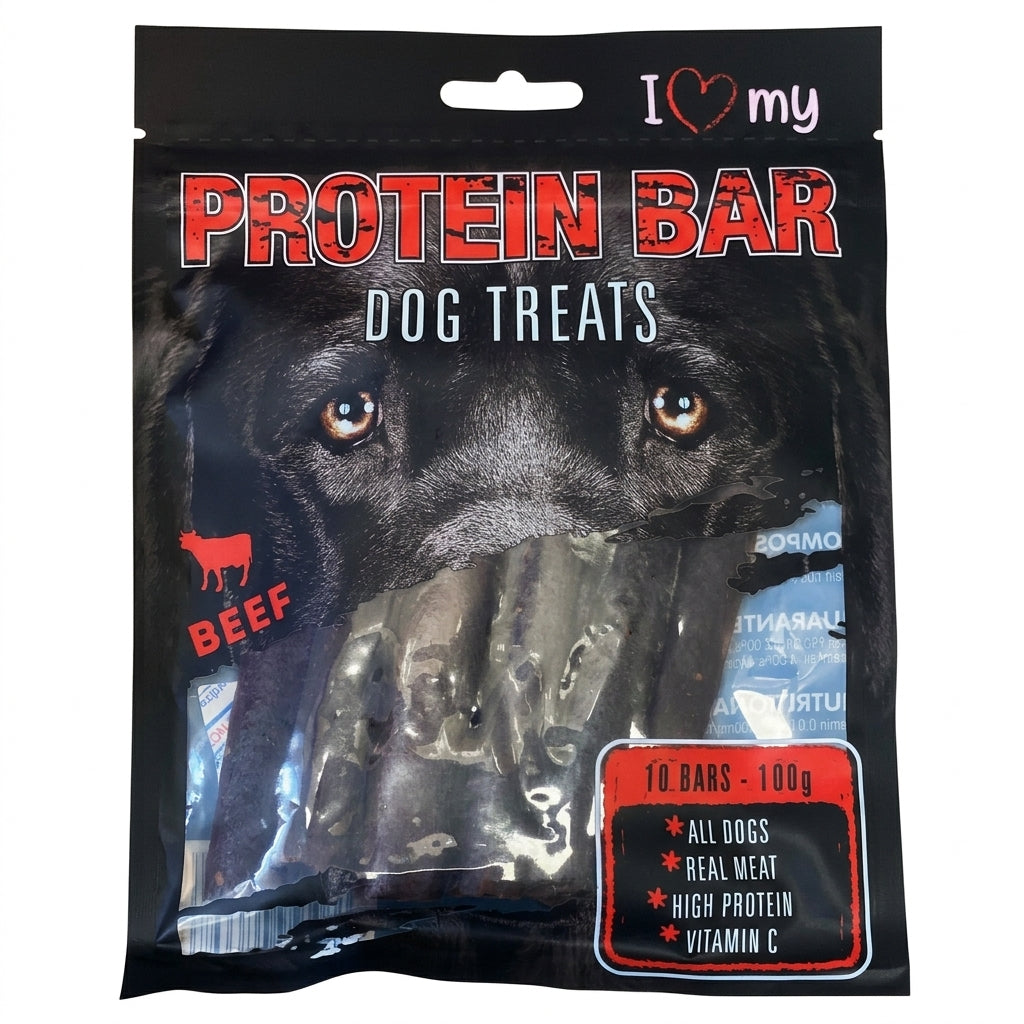 Pet Dog Treats Protein Bar Chicken 10 Pack 100g