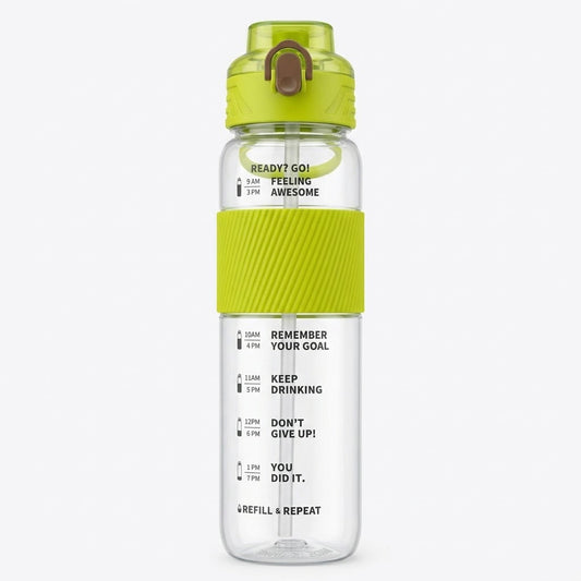 Water Bottle Assorted Colours 27x9x7cm 184g SKU 8217