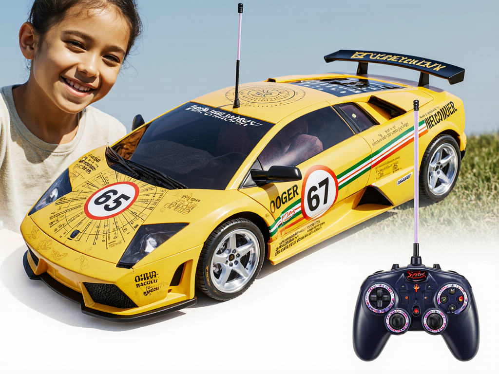 4-Channel Radio Controlled Racing Car Remote Control Toy, SKU 3196