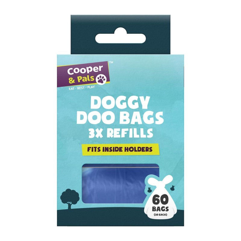 Pet Dog Poop Bags Refills Pack of 60 322189