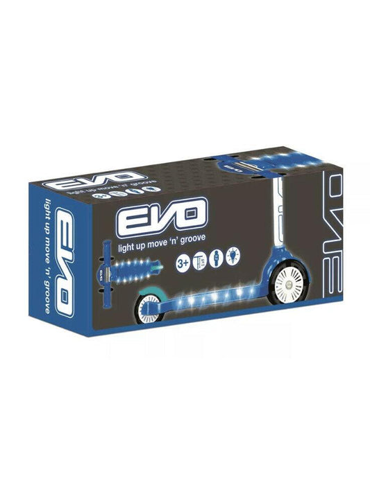 New Kids Evo Light Up Move N Groove Three Wheeled Scooter Outdoor Scooters 1437585 (Parcel Rate)