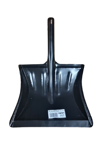 Black Metal Outdoor Garden Shovel 21.5 x 35cm GNT28001 / SK28013 (Parcel Rate)