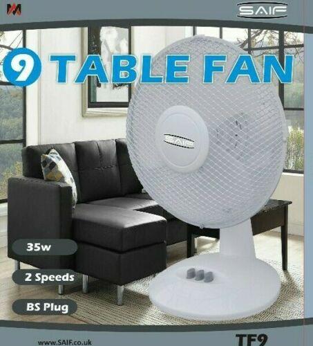 SAIF 9 Inch Electric Table Desk Fan 35W TF9