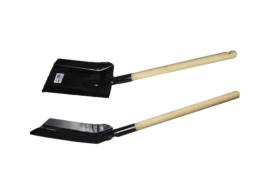 Mini Black Metal Garden Shovel with Wooden Handle 9.5cm SK28656 (Parcel Rate)
