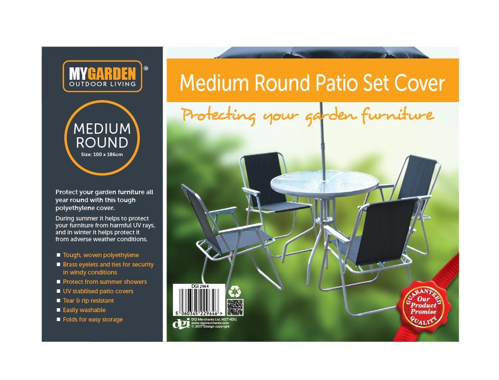Medium Round Patio Set Cover 100cm x 186cm 2964