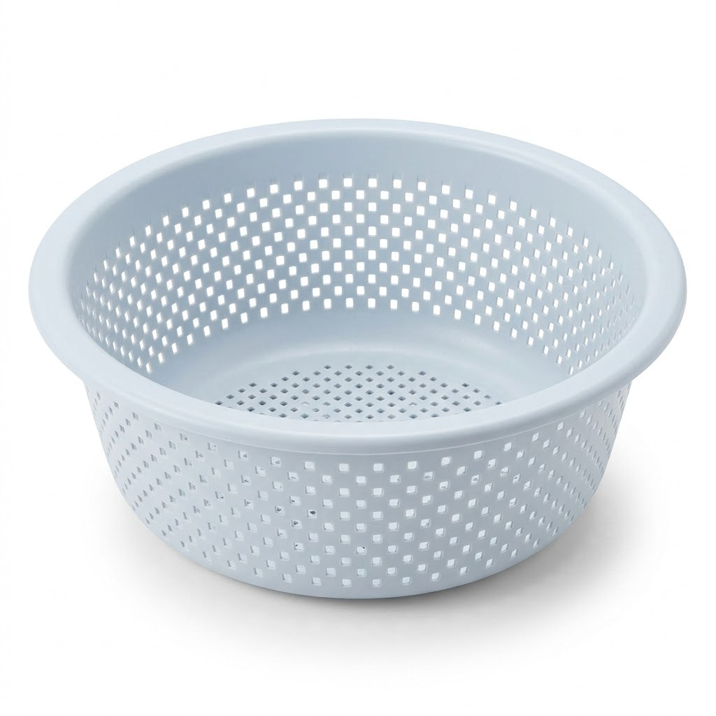 Plastic Round Basket SKU 8183 – 27cm Diameter, 118g Lightweight Storage Solution