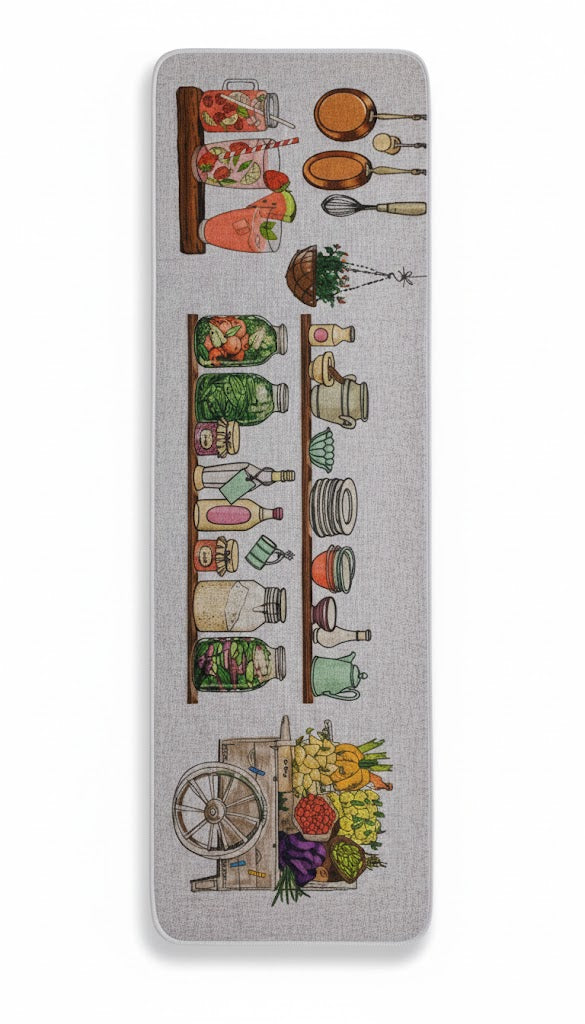 Durable Rubber Door Mat 120cm Assorted Colours, 827g – SKU 8138