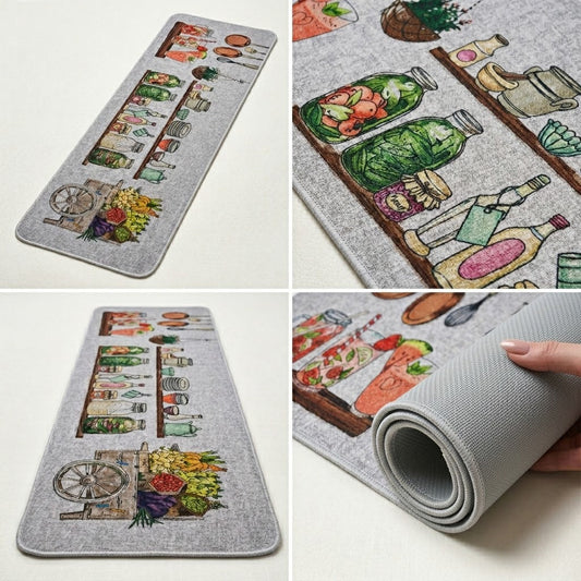 Durable Rubber Door Mat 120cm Assorted Colours, 827g – SKU 8138