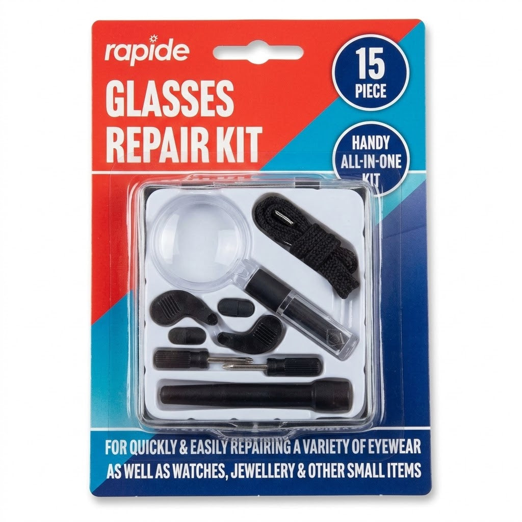 Glass Repair Kit 15 Piece Set SKU 5124