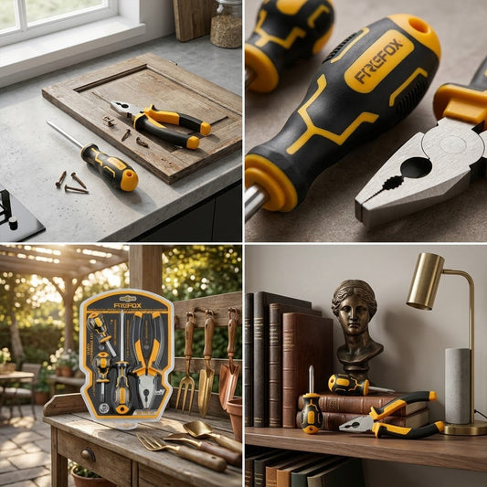 5PC Plers Screwdriver Set 507g 28 x 18cm SKU 8150