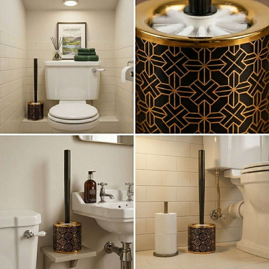 Toilet Brush 40cm Assorted Colours 136g SKU 8219